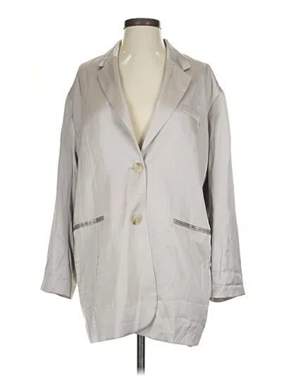 Pre-owned H&m Kimono In Gray