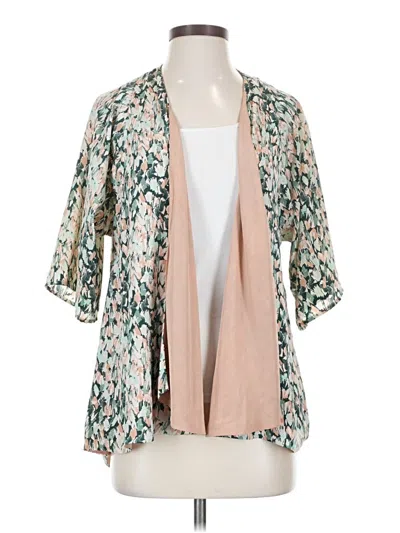Pre-owned H&m Kimono In Green