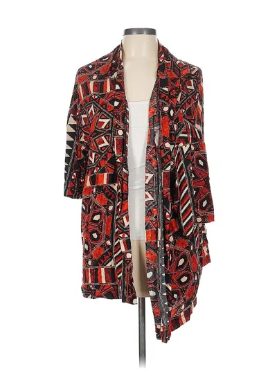 Pre-owned H&m Kimono In Red