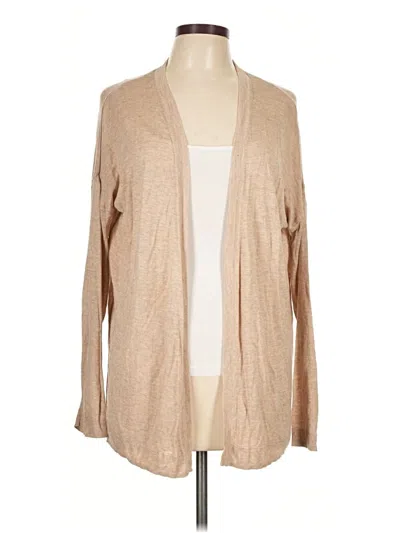 Pre-owned H&m Kimono In Tan