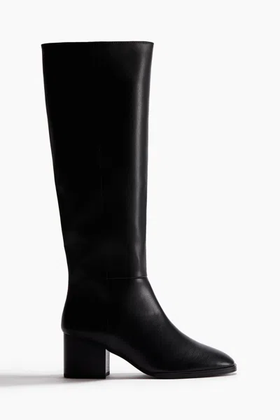 H&m Knee-high Boots In Black