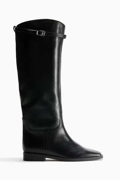 H&m Knee-high Boots In Black
