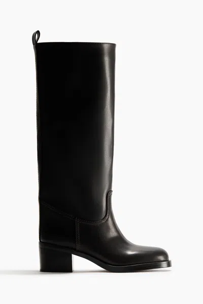 H&m Knee-high Boots In Black