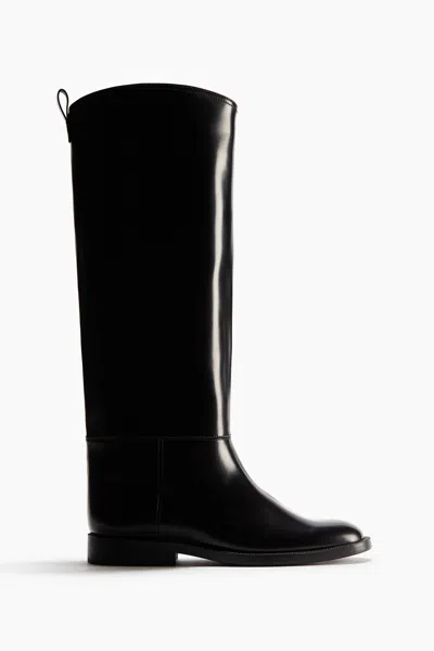H&m Knee-high Boots In Brown
