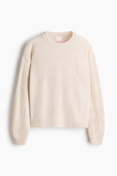 H&m Knit Sweater In Neutral