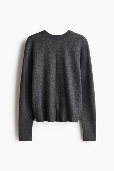 H&m Knit Sweater In Gray