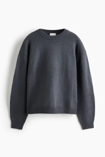 H&m Knit Sweater In Gray