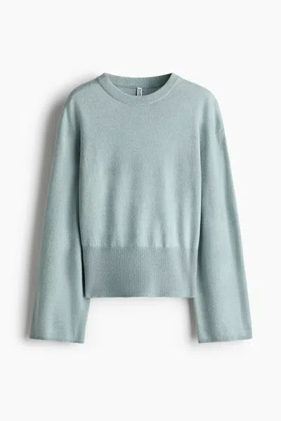H&m Knit Sweater In Blue