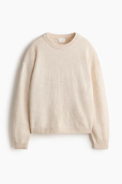 H&m Knit Sweater In Neutral
