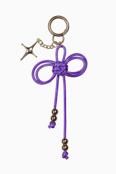 H&m Kpop Demon Hunters Bag Charm In Purple/kpop Demon Hunters