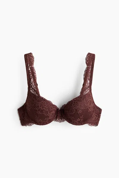 H&m Lace Push-up Bra In Multi