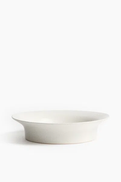 H&m Large Speckled Serving Bowl In Neutral
