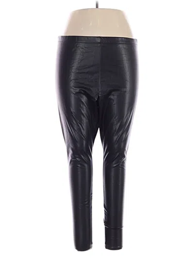 Pre-owned H&m Leggings In Black