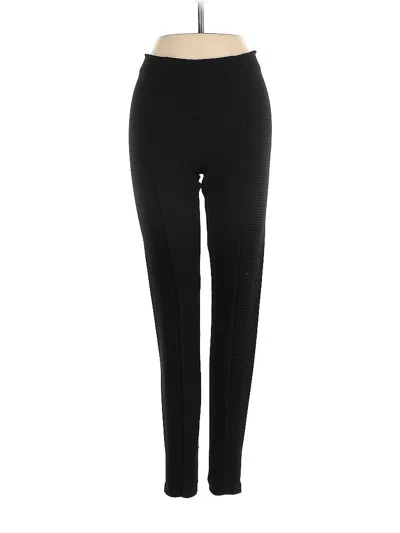 Pre-owned H&m Leggings In Black