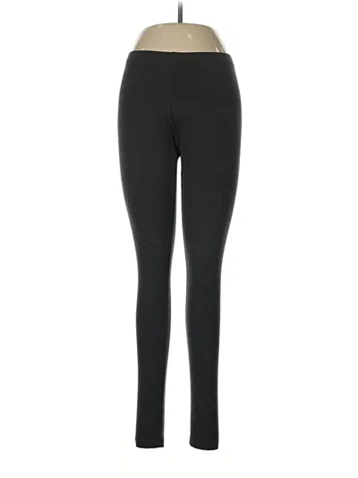 Pre-owned H&m Leggings In Black