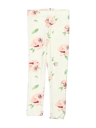 Pre-owned H&m Kids' Leggings In Ivory