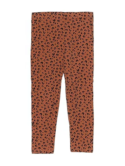Pre-owned H&m Kids' Leggings In Orange