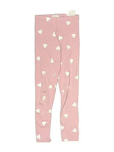 Pre-owned H&m Kids' Leggings In Pink