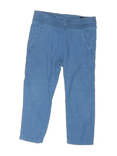 Pre-owned H&m Kids' Linen Pants In Blue