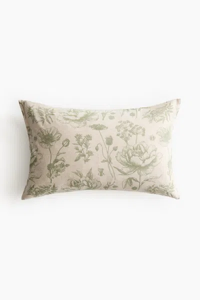 H&m Linen-blend Cushion Cover In Multi