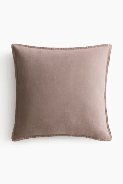 H&m Linen-blend Cushion Cover In Pink