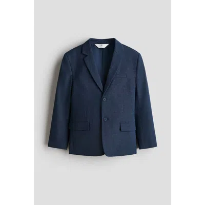 H&m Kids'  Linen-blend Jacket In Blue