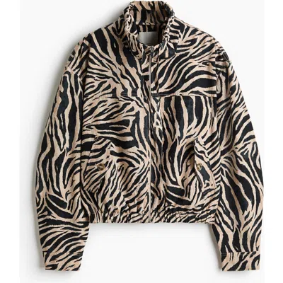 H&m Linen-blend Jacket In Multi