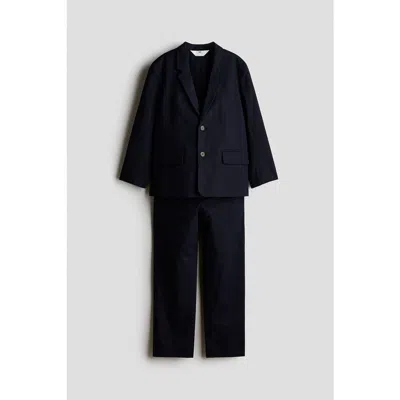 H&m Kids'  Linen-blend Suit In Multi