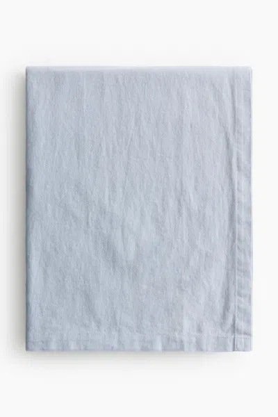 H&m Linen-blend Tablecloth In Blue