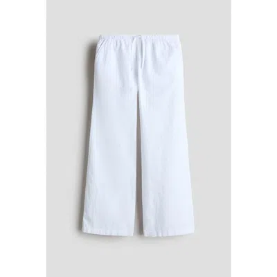 H&m Kids'  Linen-blend Trousers In Multi