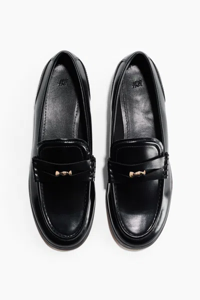 H&m Loafers In Animal Print