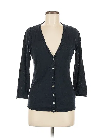 Pre-owned H&m L.o.g.g. Cardigan Sweater In Black