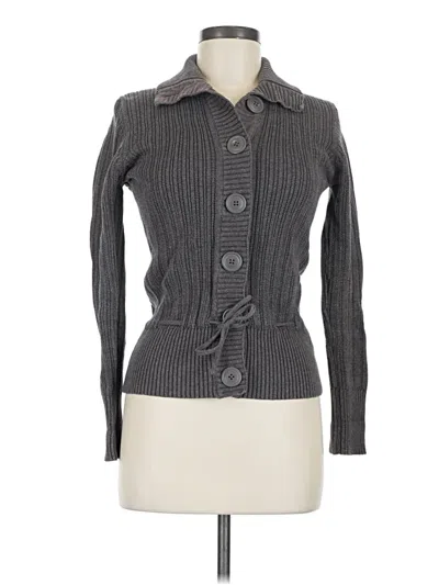 Pre-owned H&m L.o.g.g. Cardigan Sweater In Gray
