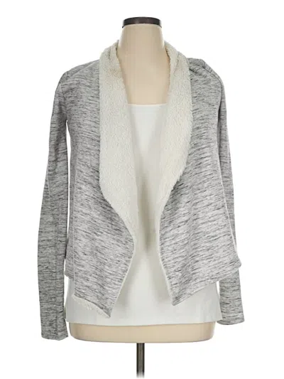 Pre-owned H&m L.o.g.g. Cardigan Sweater In Gray
