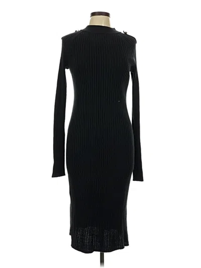 Pre-owned H&m L.o.g.g. Casual Dress In Black