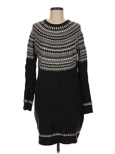 Pre-owned H&m L.o.g.g. Casual Dress In Black
