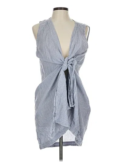 Pre-owned H&m L.o.g.g. Casual Dress In Blue