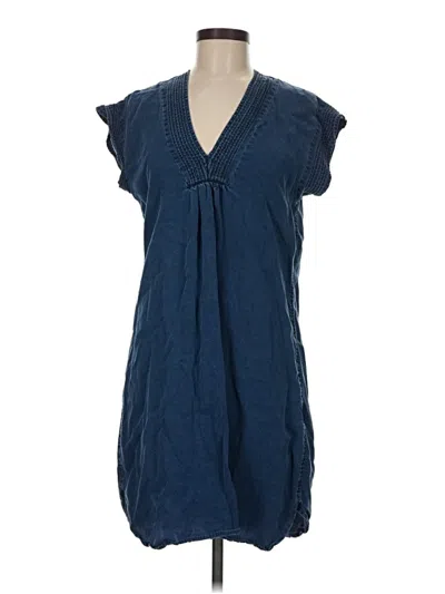 Pre-owned H&m L.o.g.g. Casual Dress In Blue