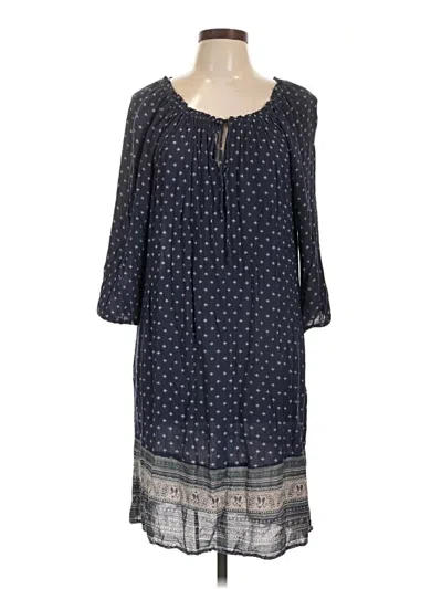 Pre-owned H&m L.o.g.g. Casual Dress In Blue