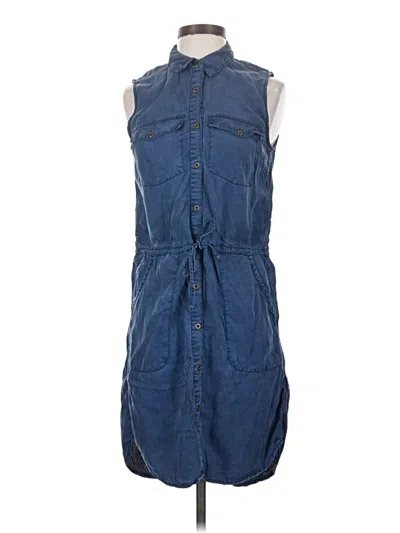 Pre-owned H&m L.o.g.g. Casual Dress In Blue