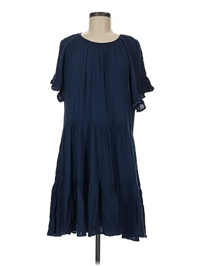 Pre-owned H&m L.o.g.g. Casual Dress In Blue