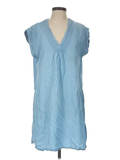 Pre-owned H&m L.o.g.g. Casual Dress In Blue