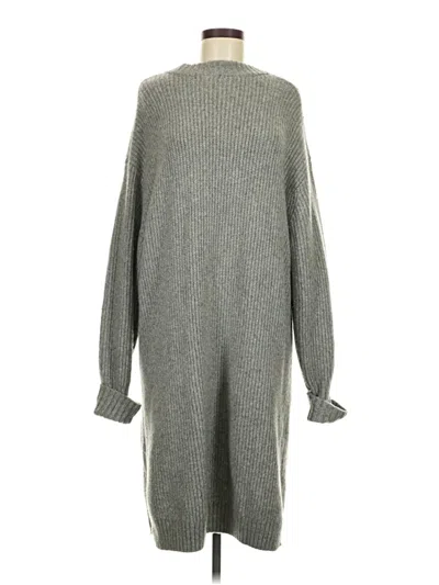 Pre-owned H&m L.o.g.g. Casual Dress In Gray