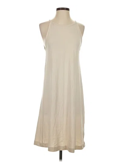 Pre-owned H&m L.o.g.g. Casual Dress In White