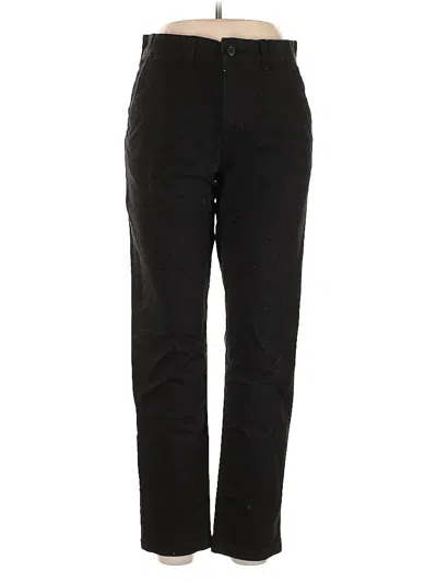 Pre-owned H&m L.o.g.g. Casual Pants In Black