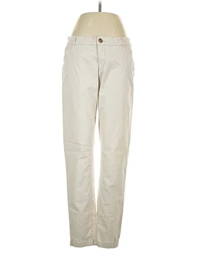 Pre-owned H&m L.o.g.g. Casual Pants In Ivory