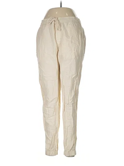 Pre-owned H&m L.o.g.g. Casual Pants In Ivory