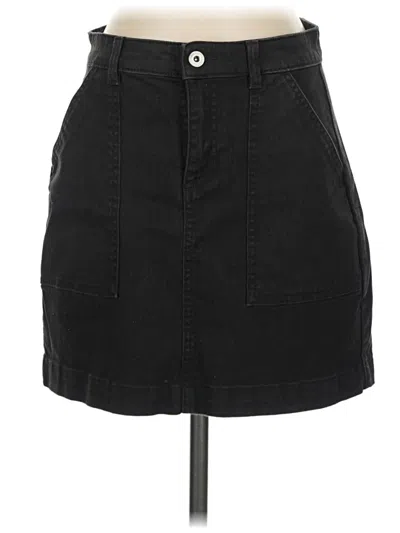 Pre-owned H&m L.o.g.g. Casual Skirt In Black