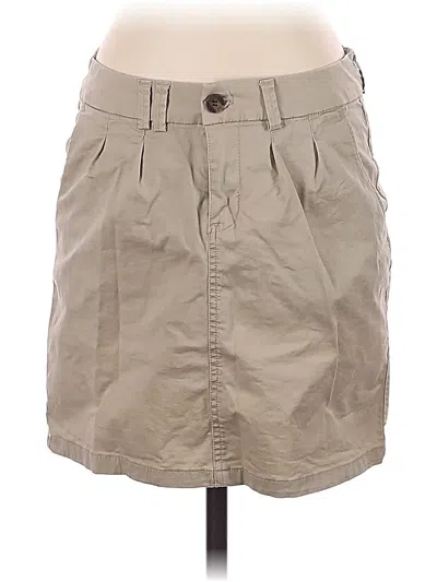 Pre-owned H&m L.o.g.g. Casual Skirt In Tan