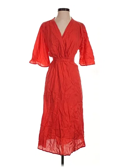 Pre-owned H&m L.o.g.g. Cocktail Dress In Red
